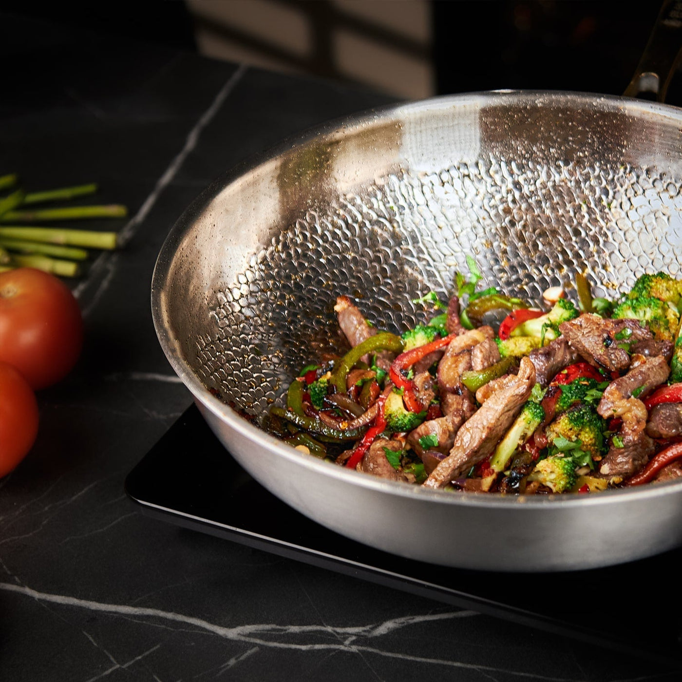 TitanioHome® Wok Pro de Titanio Puro Certificado