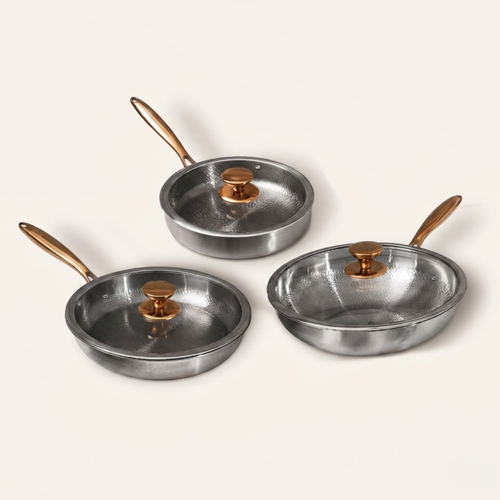 Set de Sartenes Signature de Titanio Puro (6 Piezas)