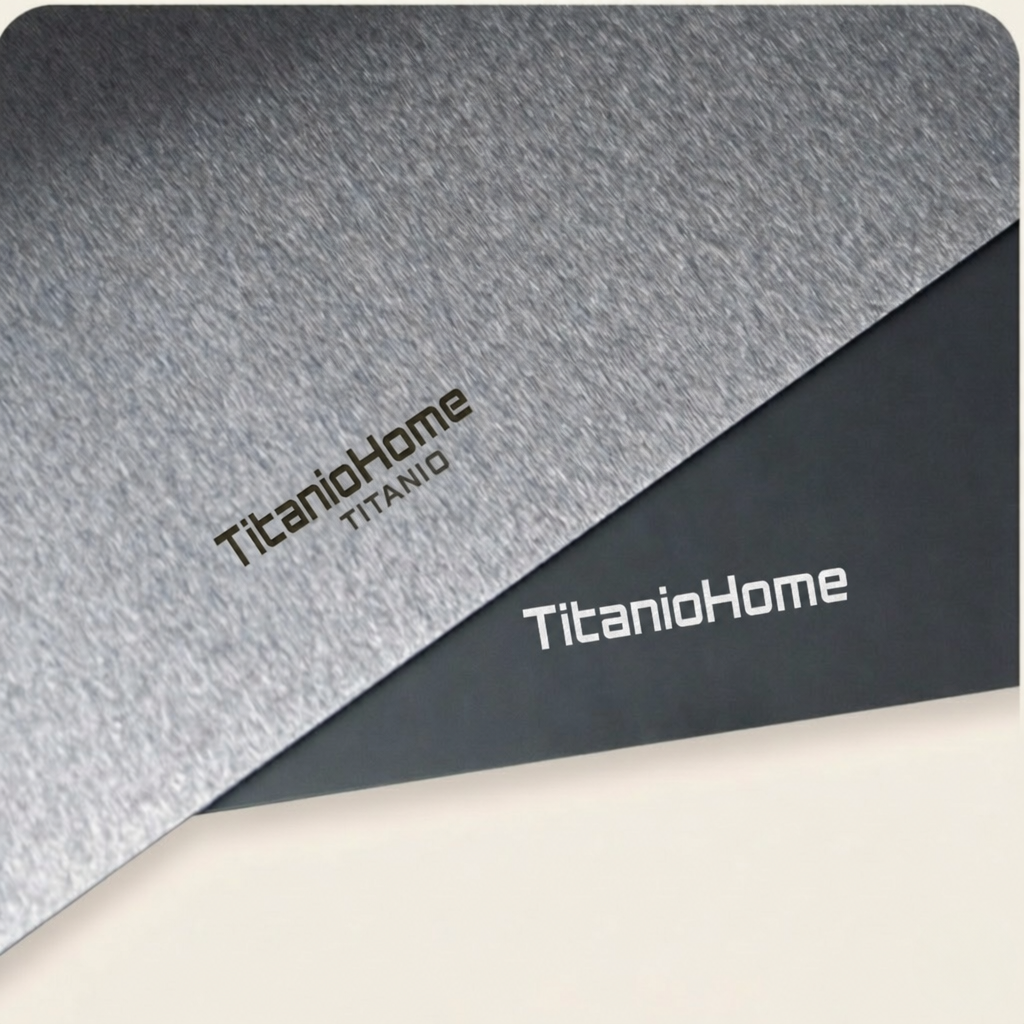 TitanioHome Alfombrilla Antideslizante para Tabla (Silicona Premium)