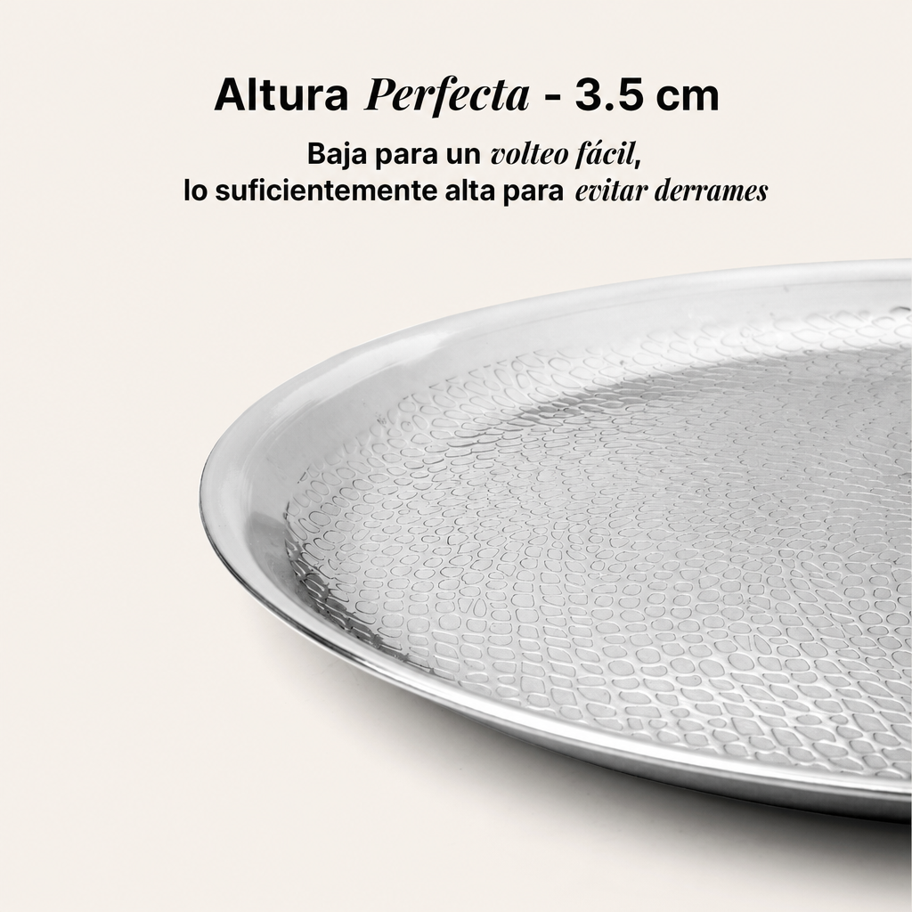 Sartén de Crepes Pro de Titanio Martillado