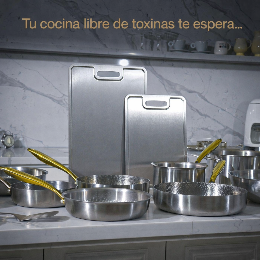Sartén TitanioHome® Honda Pro de Titanio Puro