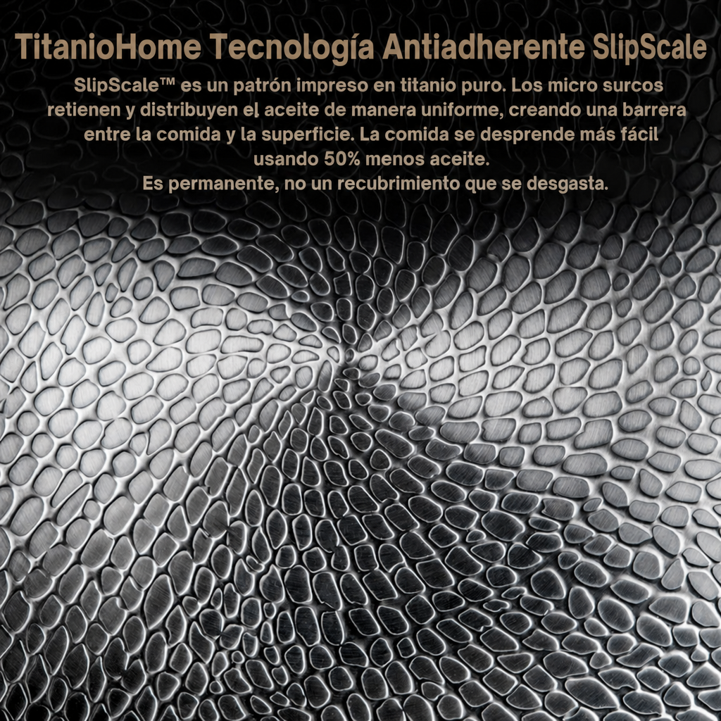 Sartén TitanioHome® Honda Pro de Titanio Puro